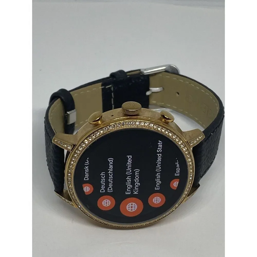 Fossil Gen 4 Authentic Digital Dial Smart Watch Custom Band FTW6011 AB722